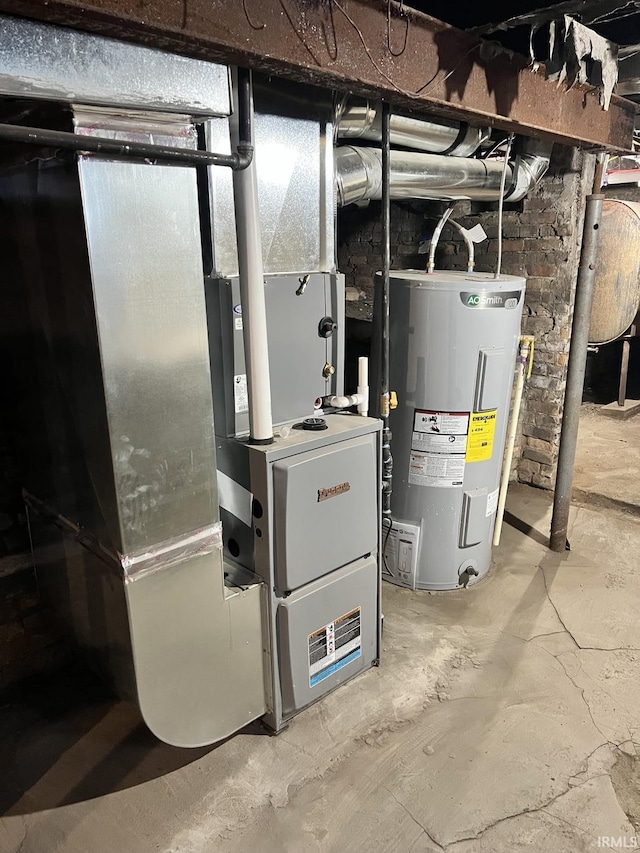 utilities with water heater