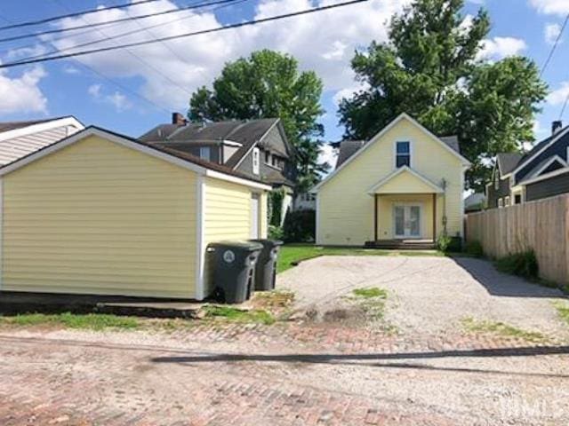 view of back of house