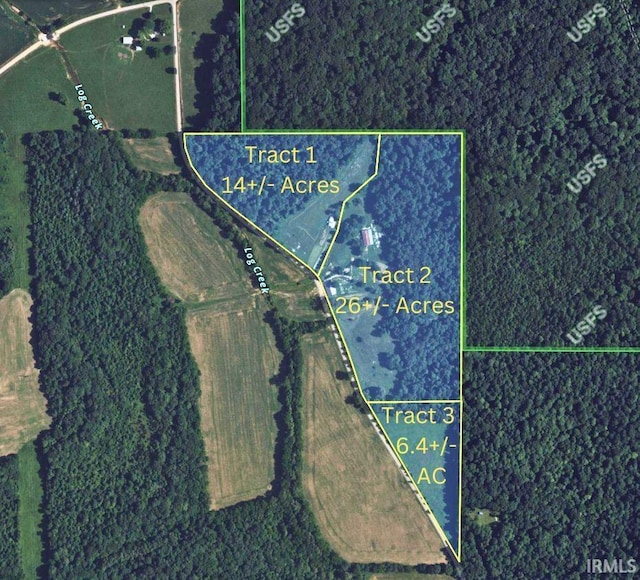 2694 S Log Creek Rd, Paoli IN, 47454 land for sale