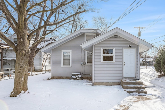 view of front of house