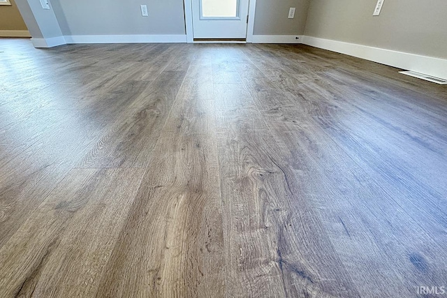 interior details with wood-type flooring