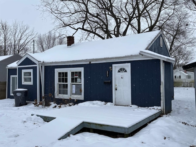 view of front of house