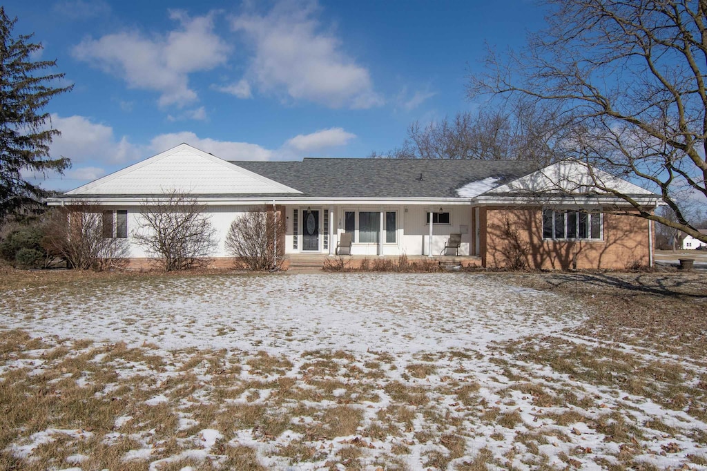 view of ranch-style house