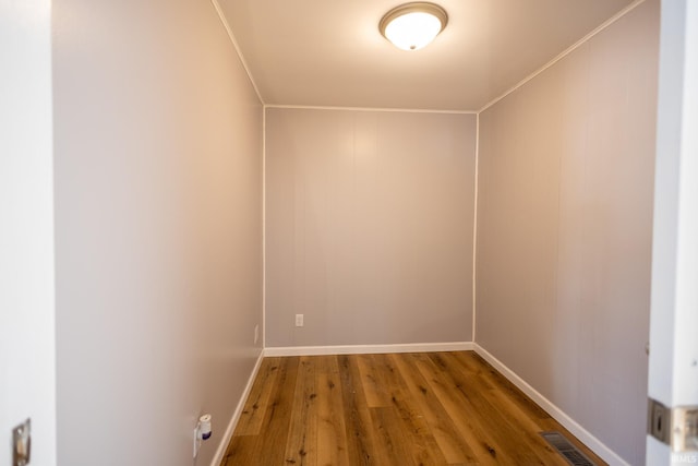 interior space with wood-type flooring