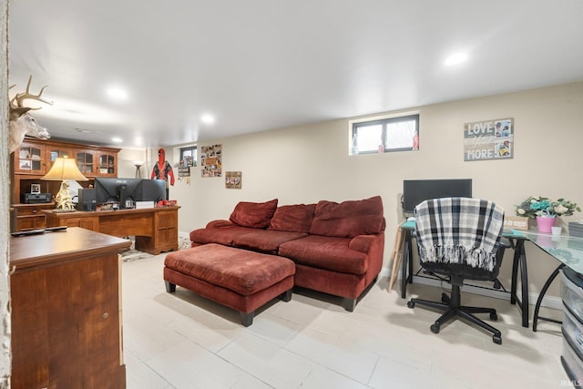 view of living room