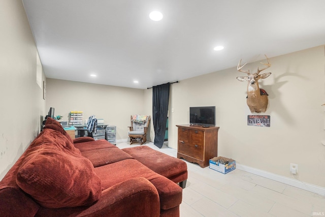 view of living room