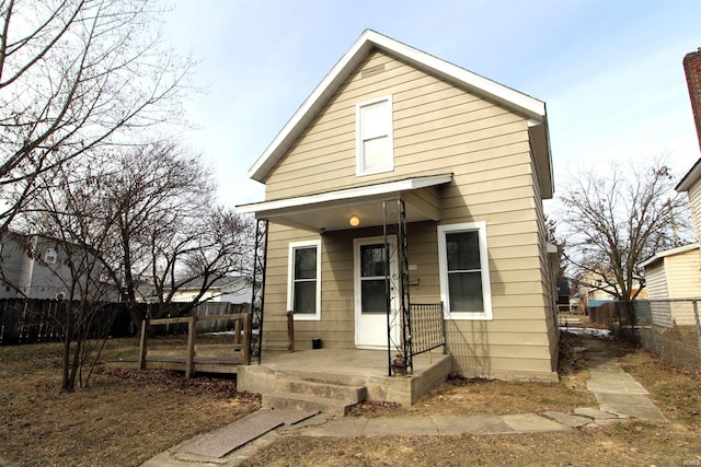 view of front of house