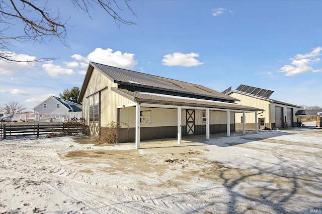 view of property exterior