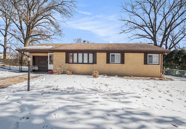 view of front of house