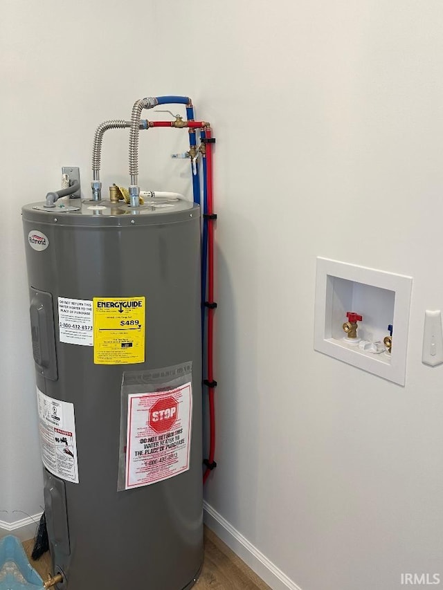 utilities with water heater