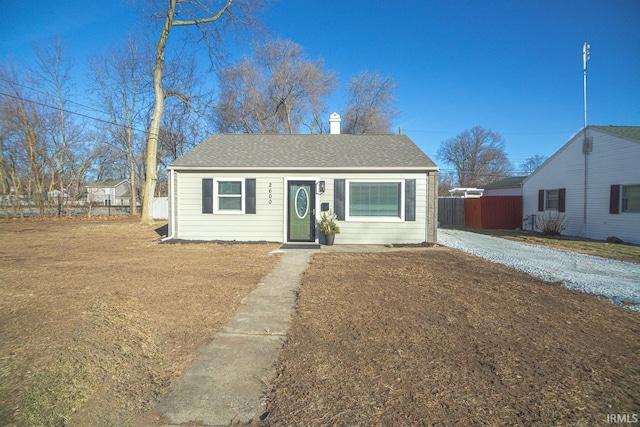 view of front of house