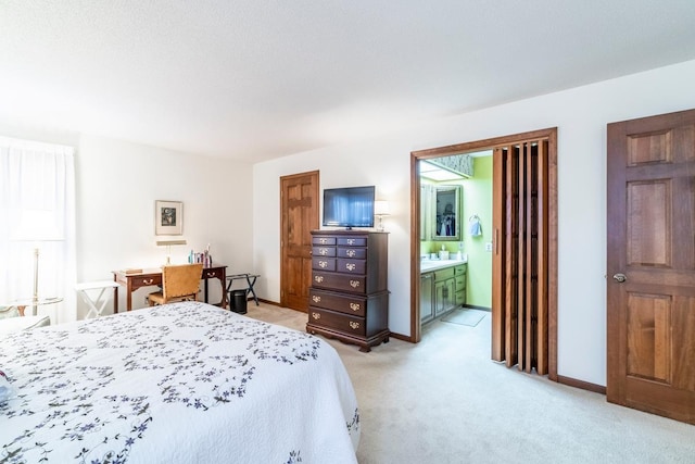 4980 N 300 W, Fremont, IN 46737 - carpeted bedroom with ensuite bath
