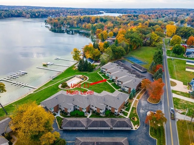 4980 N 300 W, Fremont, IN 46737 - bird's eye view featuring a water view
