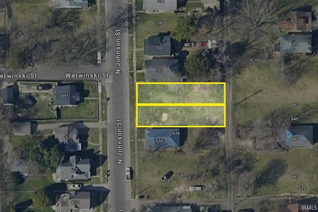 636 Johnson St, South Bend IN, 46628 land for sale