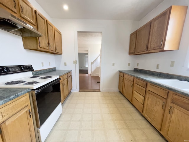 kitchen with electric stove