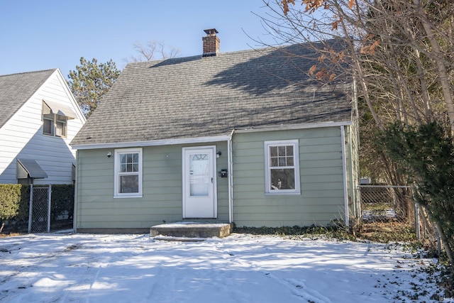 view of front of house