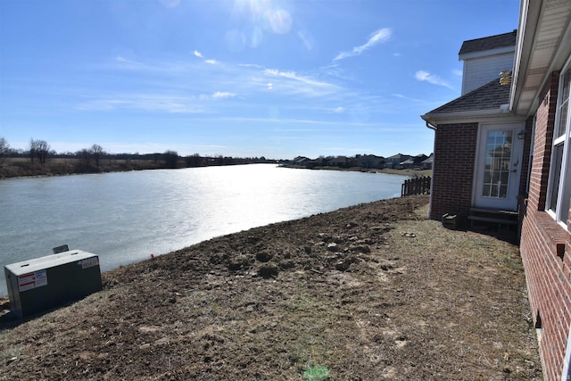 view of water feature