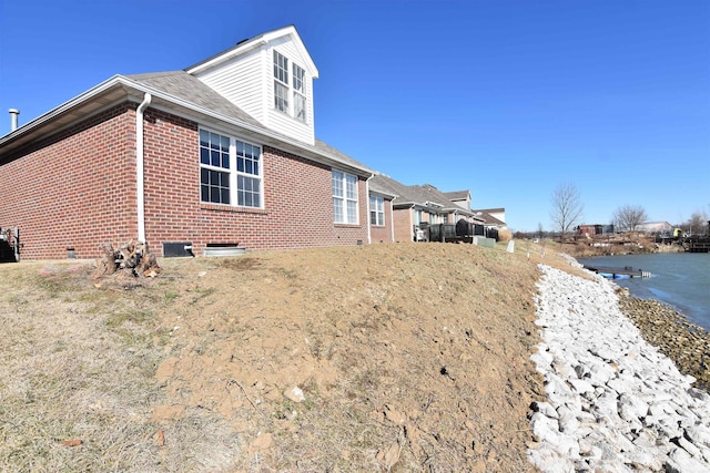 view of property exterior featuring cooling unit