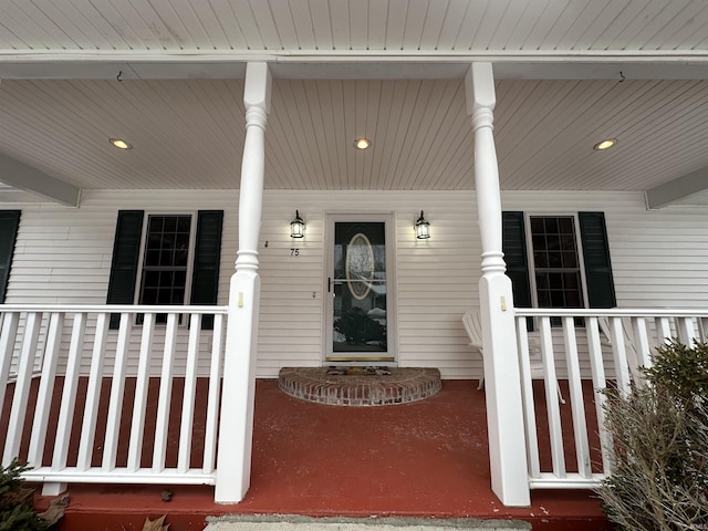 view of property entrance