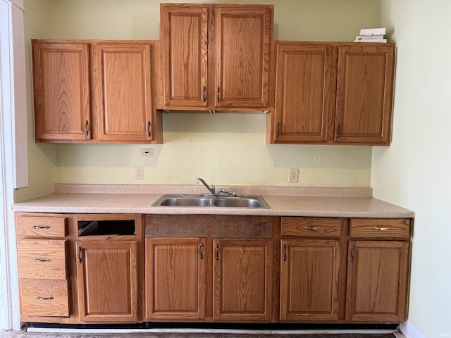 kitchen featuring sink