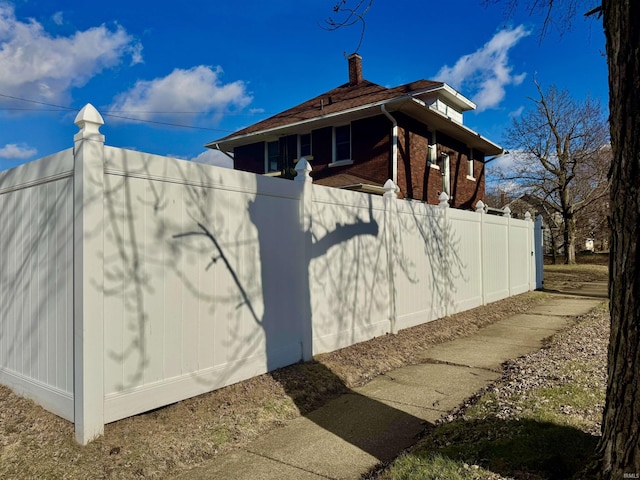 view of side of home