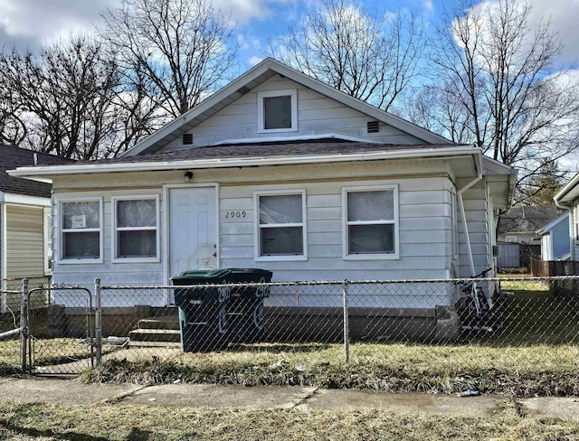 view of bungalow-style house