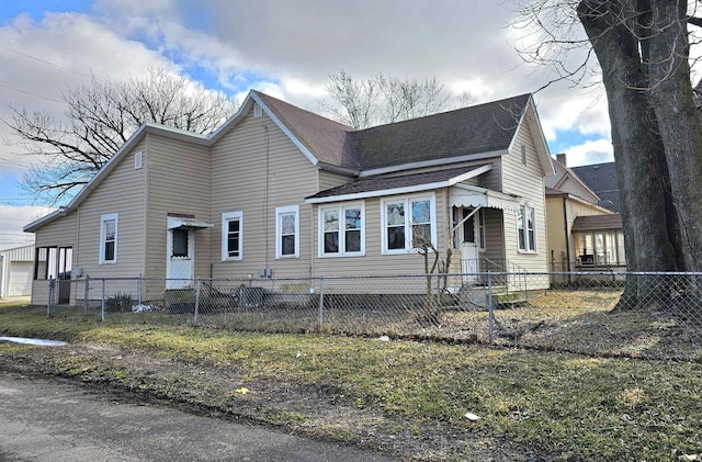 view of side of home