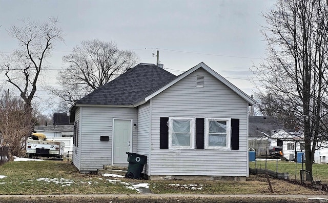 view of bungalow-style house