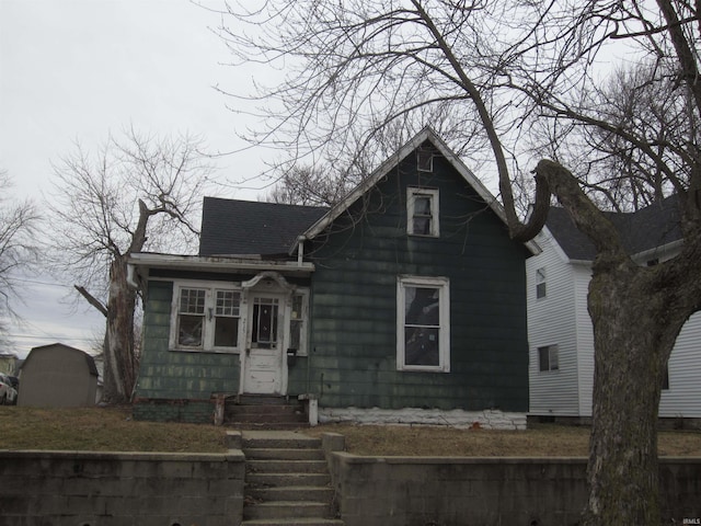 view of front facade