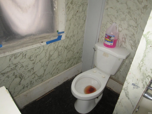 bathroom with toilet