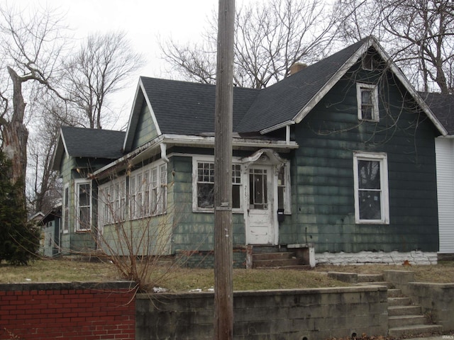 view of front of house