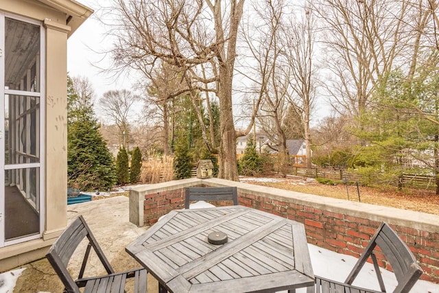 view of patio / terrace