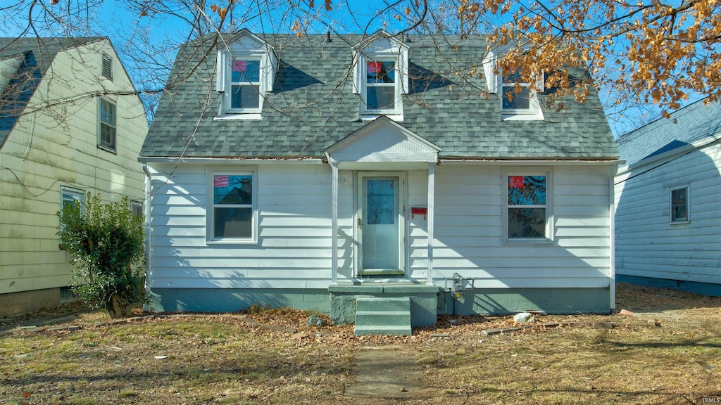 view of cape cod house