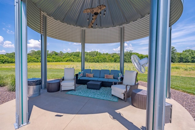 581 Silverdale Rd, Rockport, IN 47635 - view of patio with outdoor lounge area