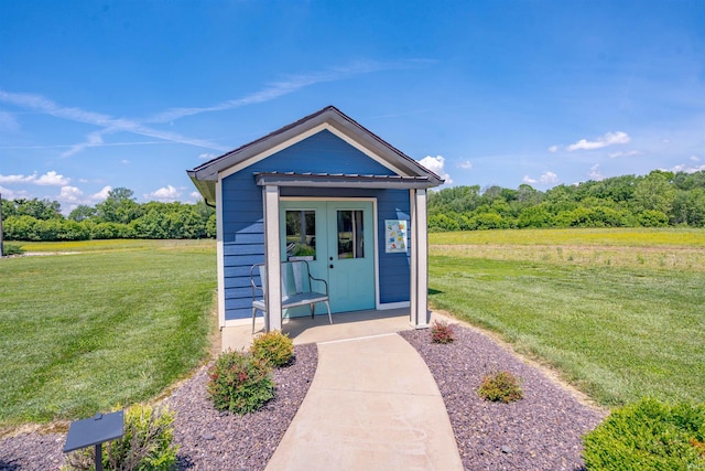 581 Silverdale Rd, Rockport, IN 47635 - view of outbuilding featuring a lawn