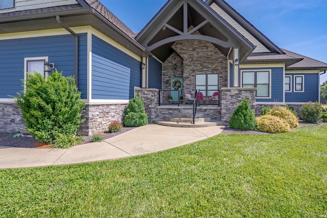 581 Silverdale Rd, Rockport, IN 47635 - entrance to property featuring a lawn and a porch