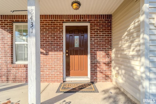 view of property entrance