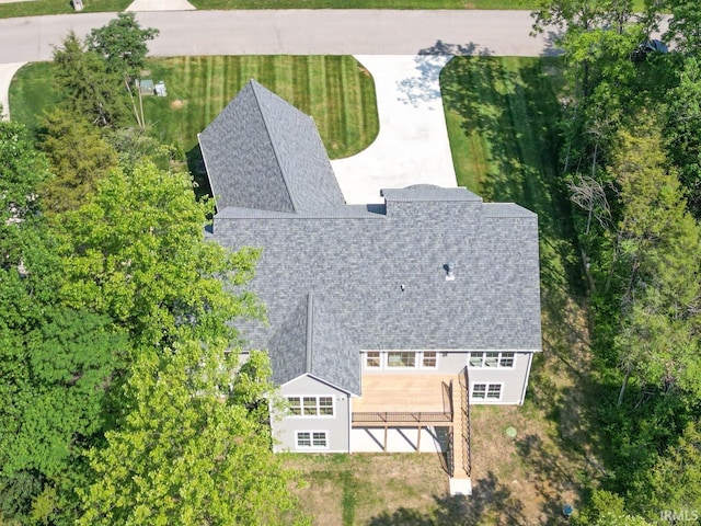 5026 N Muirfield Dr, Bloomington, IN 47404 - birds eye view of property