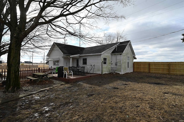 view of rear view of house