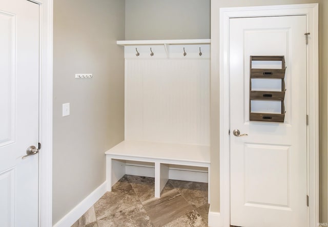 view of mudroom