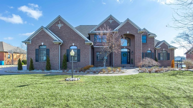 view of property with a front yard