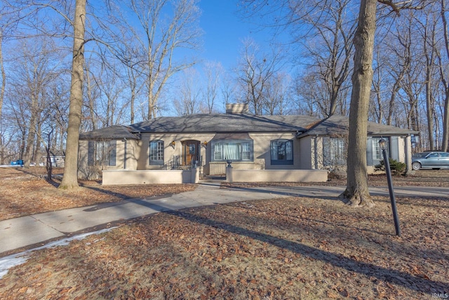 view of ranch-style home