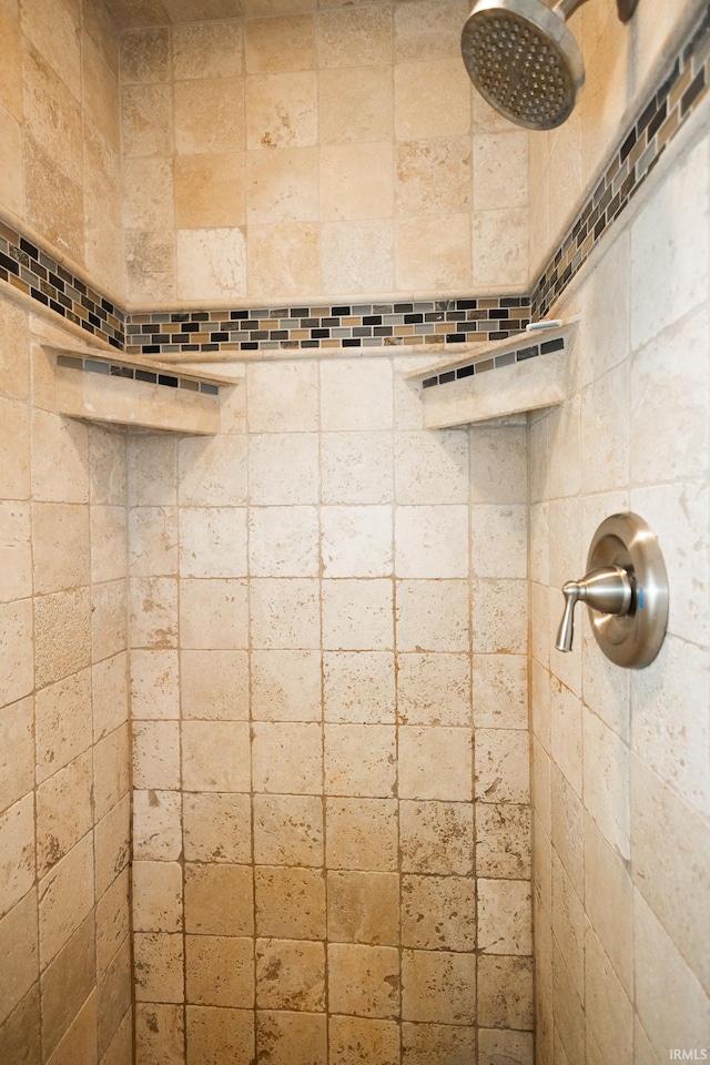 bathroom with walk in shower