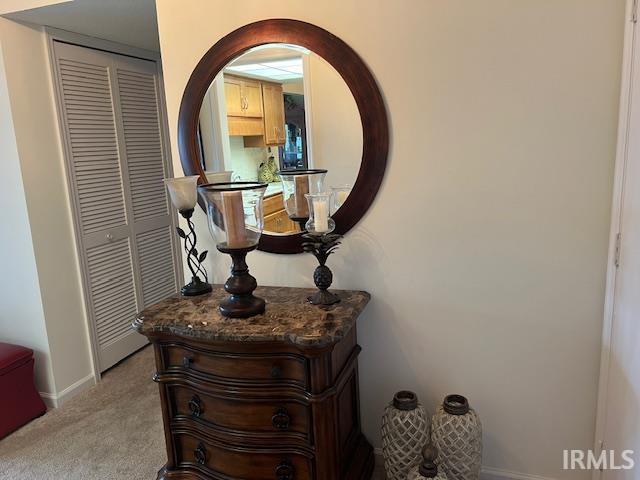 room details featuring carpet flooring