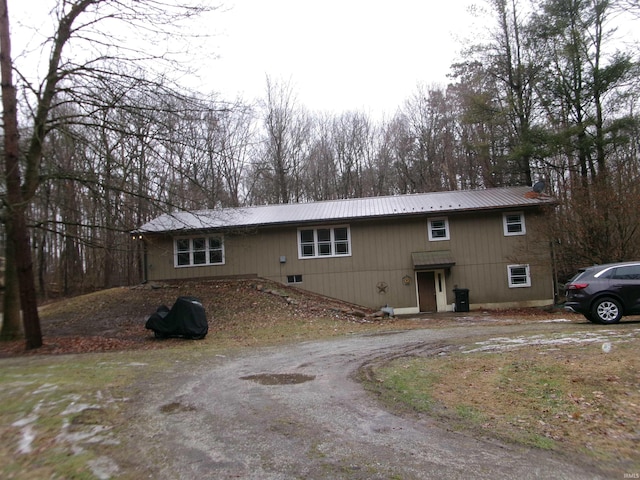 view of front of house