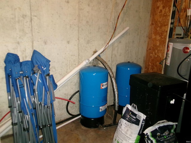 utilities with water heater