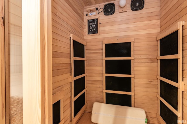 view of sauna / steam room