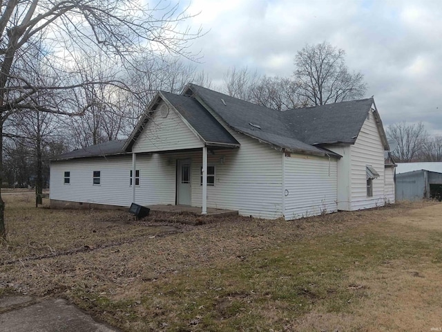7775 E Church St, Dugger, IN 47848 - exterior space featuring a lawn