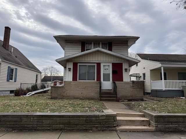 view of bungalow-style house