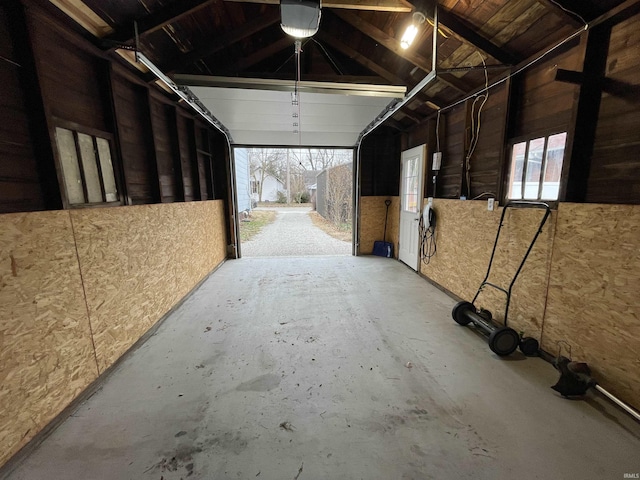 view of horse barn